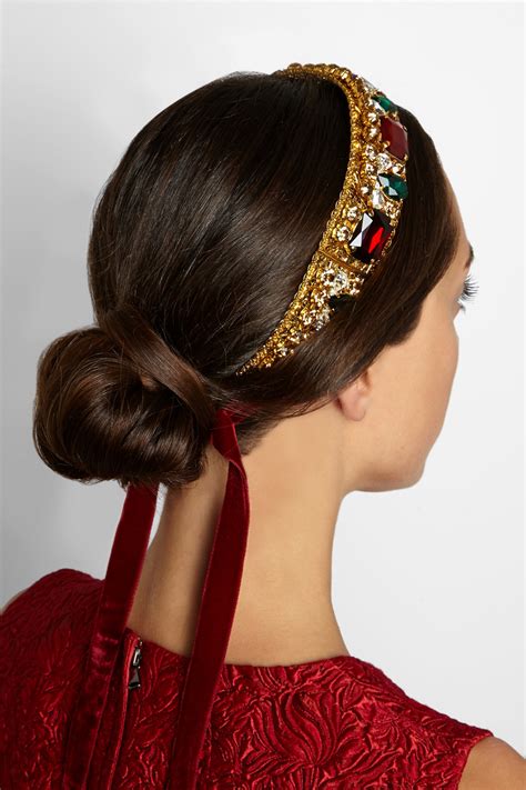 dolce gabbana hair band